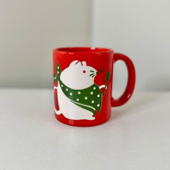 Vintage Waechtersbach West Germany Hungry Mouse Mug and Plate Set - Picture 6 of 14